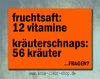 Kräuterschnaps - Vitamine